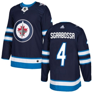 Men's Michael Sgarbossa Winnipeg Jets Authentic Home Jersey - Navy