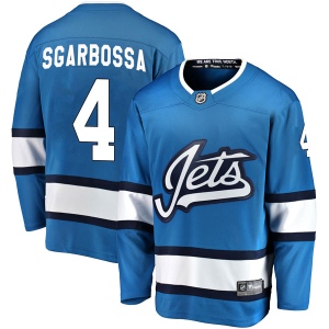 Men's Michael Sgarbossa Winnipeg Jets Breakaway Alternate Jersey - Blue