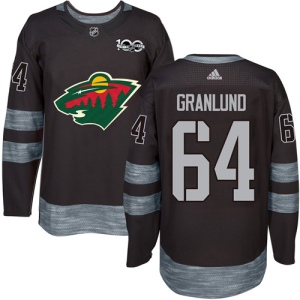 Men's Mikael Granlund Minnesota Wild Authentic 1917-2017 100th Anniversary Jersey - Black