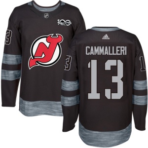 Men's Mike Cammalleri New Jersey Devils Authentic 1917-2017 100th Anniversary Jersey - Black