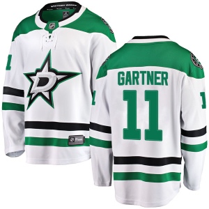 Men's Mike Gartner Dallas Stars Breakaway Away Jersey - White