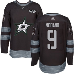 Men's Mike Modano Dallas Stars Authentic 1917-2017 100th Anniversary Jersey - Black