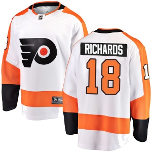 Men's Mike Richards Philadelphia Flyers Breakaway Away Jersey - White