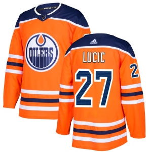 Men's Milan Lucic Edmonton Oilers Authentic Jersey - Royal