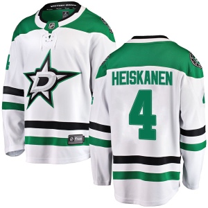 Men's Miro Heiskanen Dallas Stars Breakaway Away Jersey - White