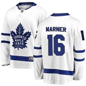 Men's Mitch Marner Toronto Maple Leafs Breakaway Away Jersey - White