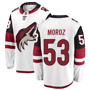 Men's Mitch Moroz Arizona Coyotes Authentic Away Jersey - White