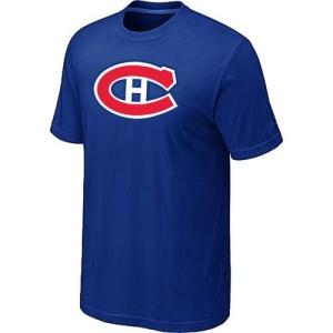 Men's Montreal Canadiens Big & Tall Logo T-Shirt - - Blue