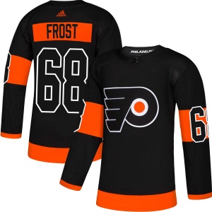 Men's Morgan Frost Philadelphia Flyers Authentic Alternate Jersey - Black