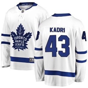 Men's Nazem Kadri Toronto Maple Leafs Breakaway Away Jersey - White