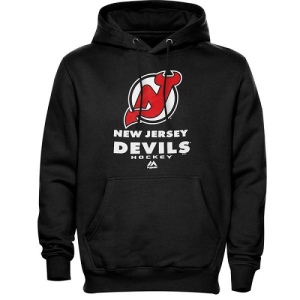 Men's New Jersey Devils Critical Victory VIII Fleece Hoodie - - Black