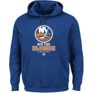 Men's New York Islanders Critical Victory VIII Fleece Hoodie - - Royal Blue