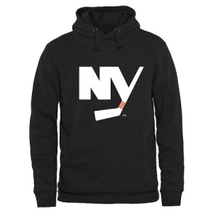 Men's New York Islanders Rinkside Logo Pullover Hoodie - - Black