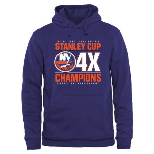 Men's New York Islanders Rinkside Victor Pullover Hoodie - - Royal