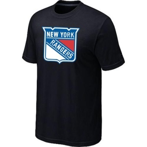 Men's New York Rangers Big & Tall Logo T-Shirt - - Black