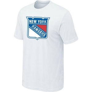 Men's New York Rangers Big & Tall Logo T-Shirt - - White