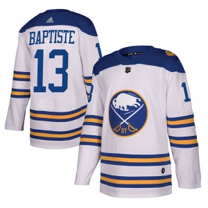 Men's Nicholas Baptiste Buffalo Sabres Authentic 2018 Winter Classic Jersey - White