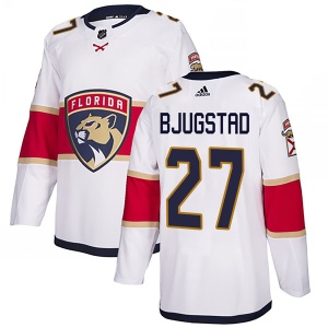 Men's Nick Bjugstad Florida Panthers Authentic Away Jersey - White