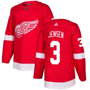 Men's Nick Jensen Detroit Red Wings Authentic Jersey - Red