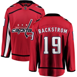 Men's Nicklas Backstrom Washington Capitals Home Breakaway Jersey - Red