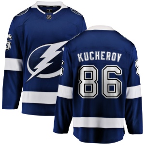 Men's Nikita Kucherov Tampa Bay Lightning Home Breakaway Jersey - Blue