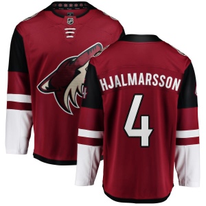 Men's Niklas Hjalmarsson Arizona Coyotes Home Breakaway Jersey - Red