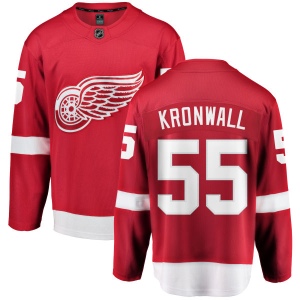 Men's Niklas Kronwall Detroit Red Wings Home Breakaway Jersey - Red