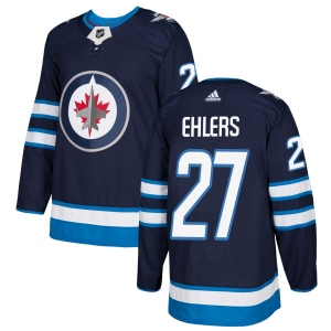 Men's Nikolaj Ehlers Winnipeg Jets Authentic Jersey - Navy