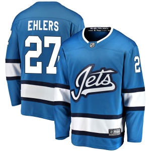 Men's Nikolaj Ehlers Winnipeg Jets Breakaway Alternate Jersey - Blue