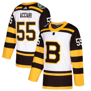 Men's Noel Acciari Boston Bruins Authentic 2019 Winter Classic Jersey - White