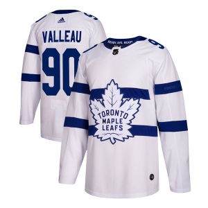 Men's Nolan Valleau Toronto Maple Leafs Authentic 2018 Stadium Series Jersey - White