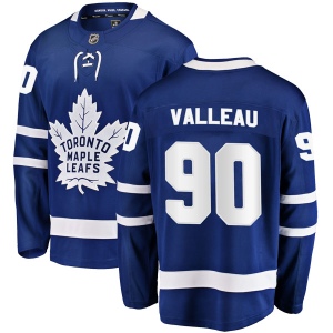 Men's Nolan Valleau Toronto Maple Leafs Breakaway Home Jersey - Blue