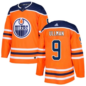 Men's Norm Ullman Edmonton Oilers Authentic r Home Jersey - Orange