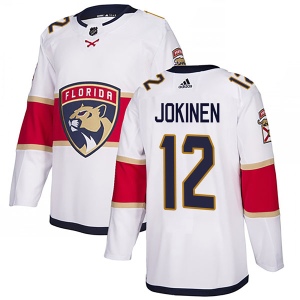 Men's Olli Jokinen Florida Panthers Authentic Away Jersey - White