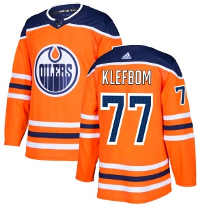 Men's Oscar Klefbom Edmonton Oilers Authentic Jersey - Royal