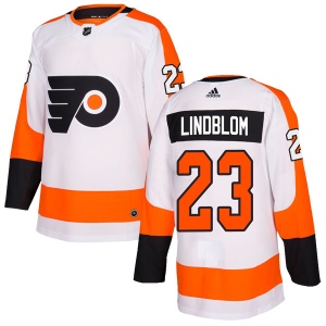 Men's Oskar Lindblom Philadelphia Flyers Authentic Jersey - White