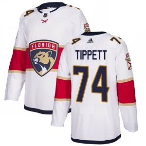 Men's Owen Tippett Florida Panthers Authentic Away Jersey - White