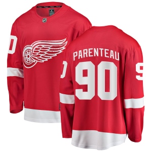 Men's P.A. Parenteau Detroit Red Wings Breakaway Home Jersey - Red