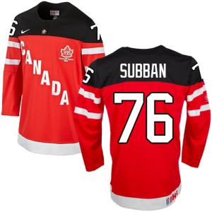 Men's P.K Subban Team Canada Premier 100th Anniversary Olympic Hockey Jersey - Red