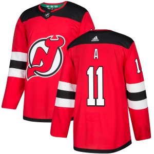 Men's P. A. Parenteau New Jersey Devils Authentic Jersey - Red