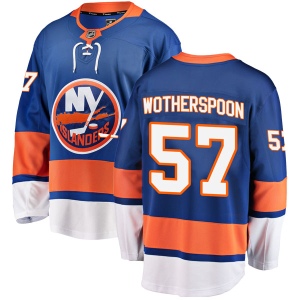 Men's Parker Wotherspoon New York Islanders Breakaway Home Jersey - Blue