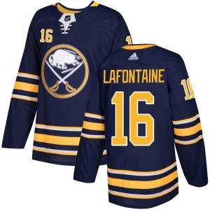 Men's Pat Lafontaine Buffalo Sabres Authentic Jersey - Navy