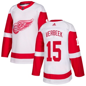 Men's Pat Verbeek Detroit Red Wings Authentic Jersey - White