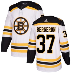 Men's Patrice Bergeron Boston Bruins Authentic Jersey - White