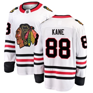 Men's Patrick Kane Chicago Blackhawks Breakaway Away Jersey - White