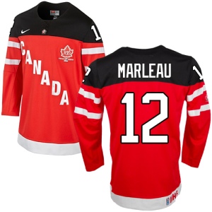 Men's Patrick Marleau Team Canada Premier 100th Anniversary Olympic Hockey Jersey - Red