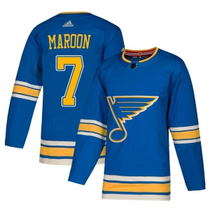 Men's Patrick Maroon St. Louis Blues Authentic Alternate Jersey - Blue