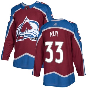 Men's Patrick Roy Colorado Avalanche Authentic Burgundy Jersey