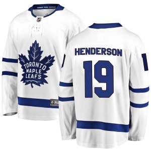 Men's Paul Henderson Toronto Maple Leafs Breakaway Away Jersey - White