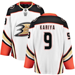 Men's Paul Kariya Anaheim Ducks Authentic Away Jersey - White